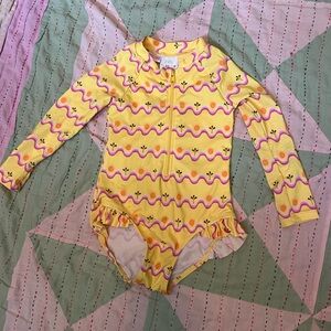 Zara Kids Long sleeved swimsuit SZ 2-3